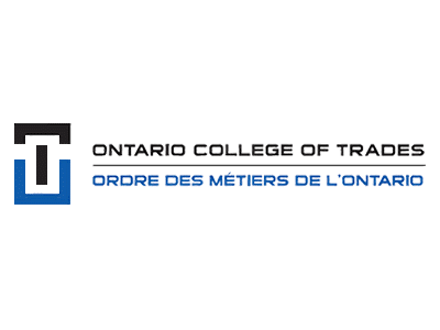 Ontario College of Trades logo. Membership of ServicePlus Heating and Cooling
