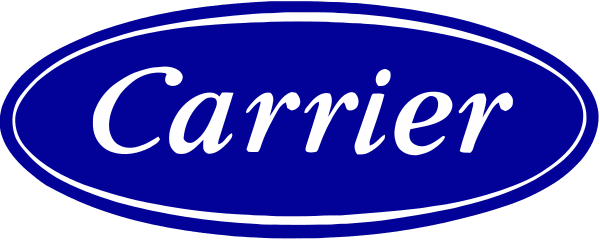 Carrier Logo. Brand used in HVAC services by ServicePlus Heating and Cooling