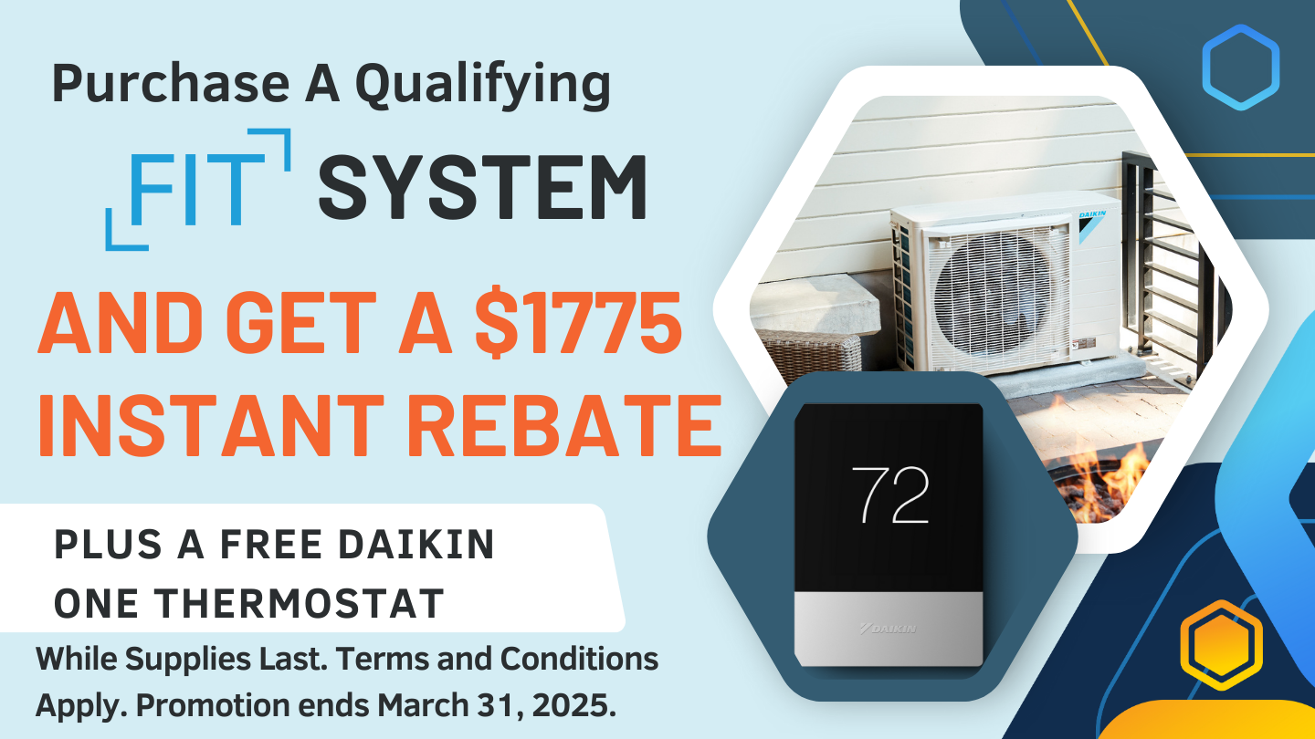 Daikin Fit System Rebate Promotion