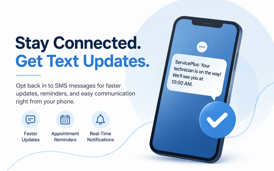 stay connected by sms messaging
